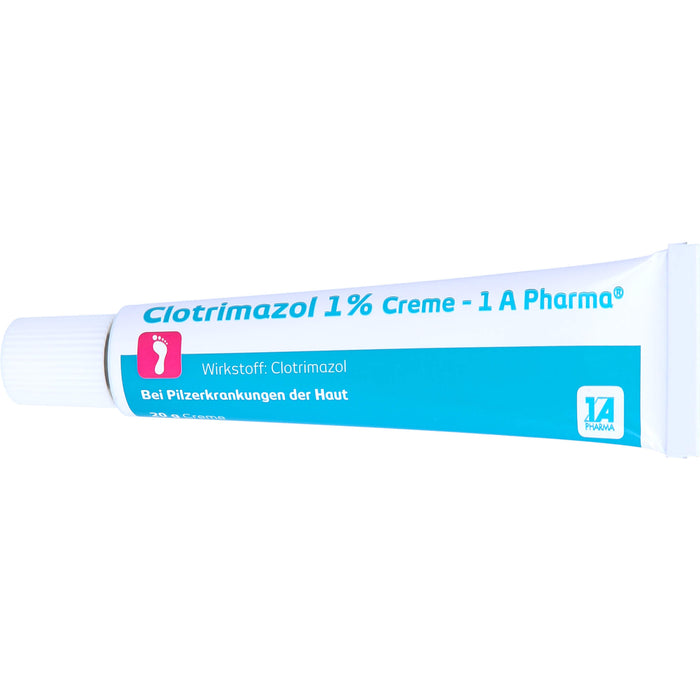 Clotrimazol 1 % Creme 1A Pharma bei Pilzerkrankungen der Haut, 20 g Creme