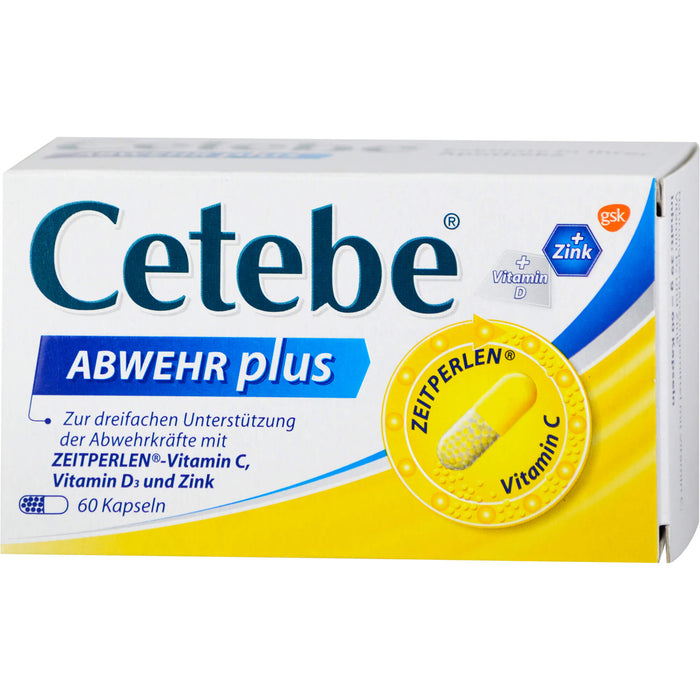 Cetebe Abwehr plus Kapseln, 60 St. Kapseln