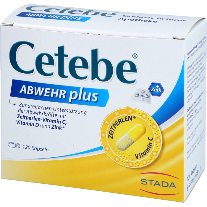 Cetebe Abwehr plus Kapseln, 120 St. Kapseln