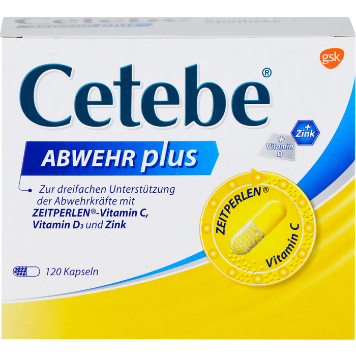 Cetebe Abwehr plus Kapseln, 120 pcs. Capsules