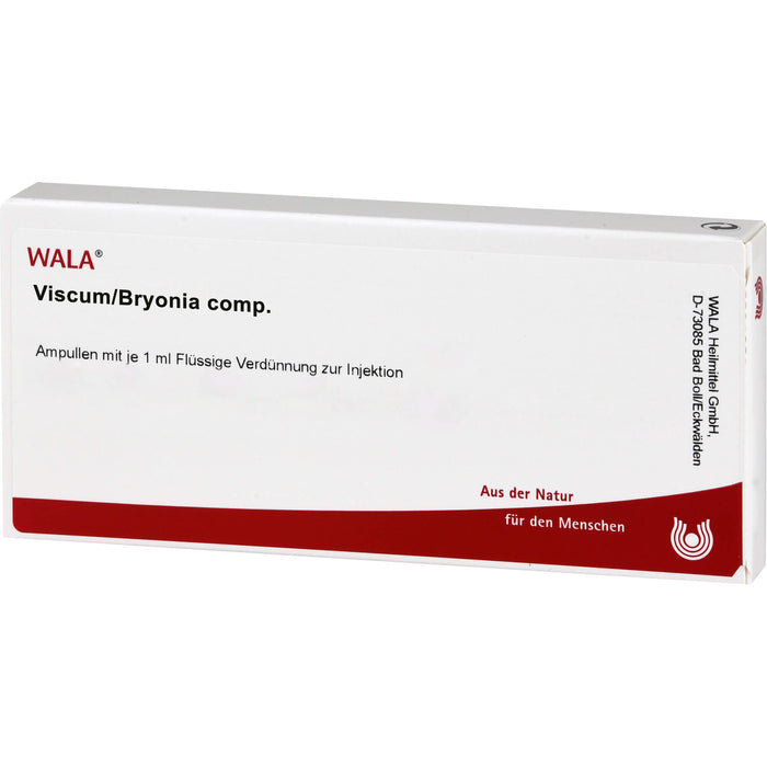 Viscum/Bryonia comp. Wala Ampullen, 10X1 ml AMP