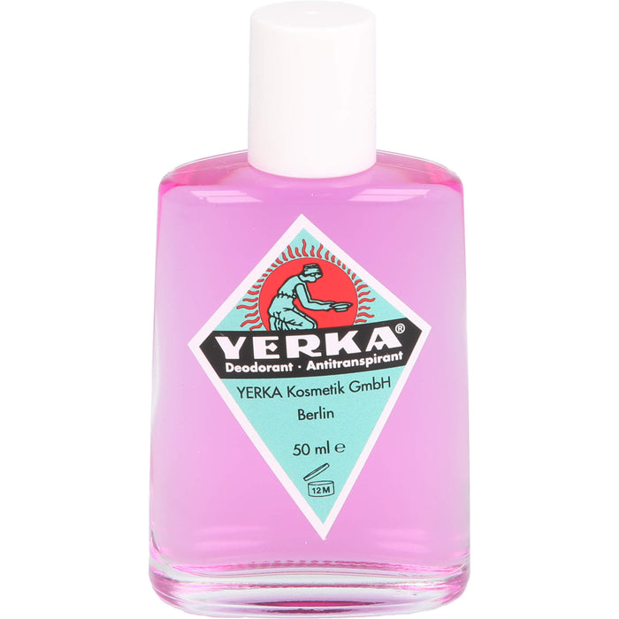 YERKA Deodorant Antitranspirant, 50 ml Lösung