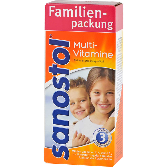 sanostol Multivitamine Familienpackung Saft, 780 ml Solution