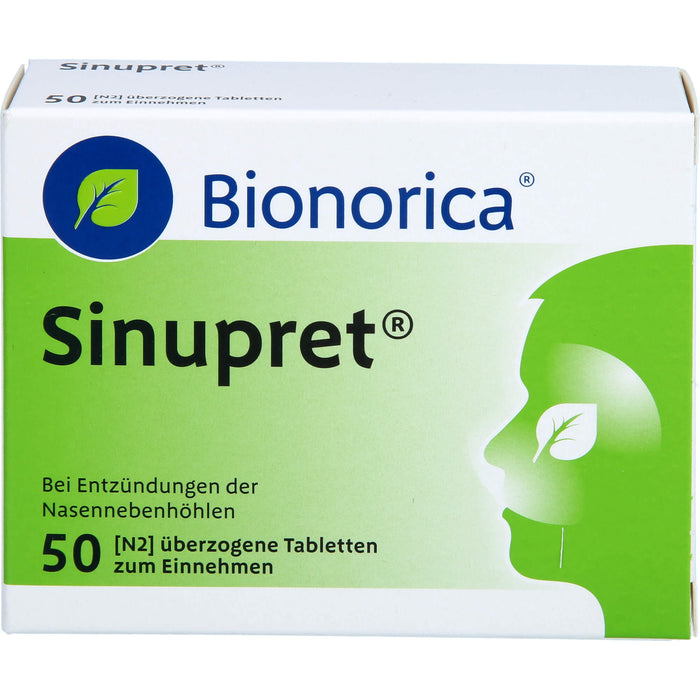 Sinupret überzogene Tabletten, 50 pcs. Tablets