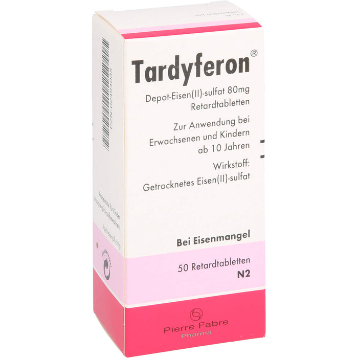 Tardyferon Depot-Eisen(II)-Sulfat 80 mg Retardtabletten, 50 pcs. Capsules