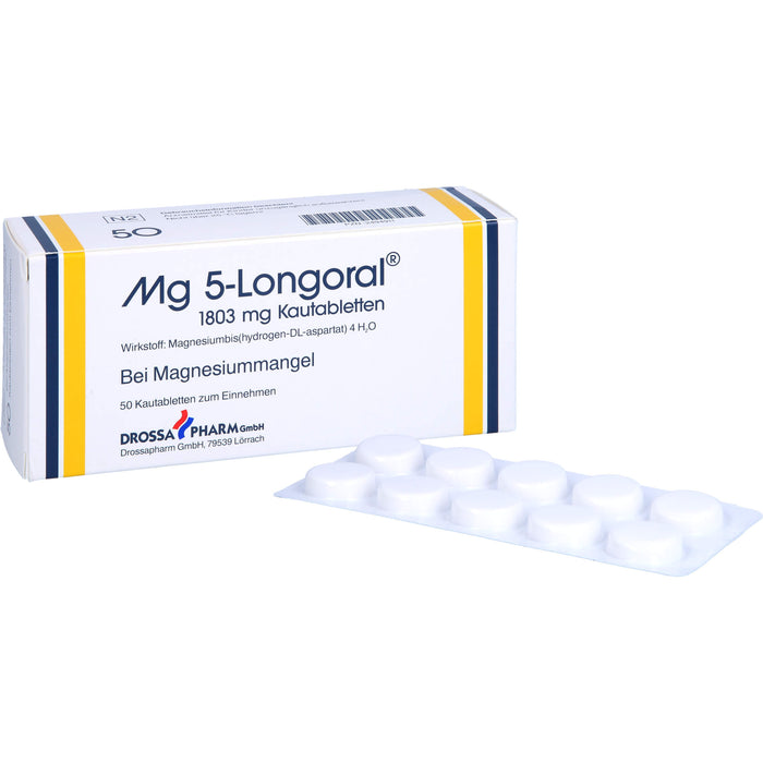 Mg 5-Longoral 1803 mg Kautabletten, 50 St KTA