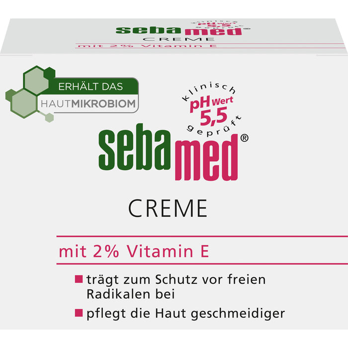 sebamed Creme mit 2 % Vitamin E, 75 ml Creme