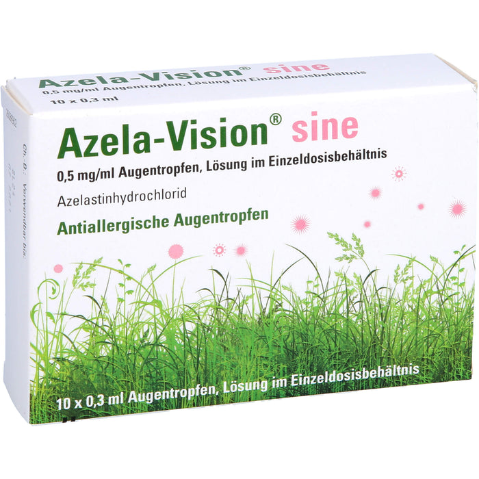 Azela-Vision sine Augentropfen Einzeldosisbehältnis, 10 St. Ampullen