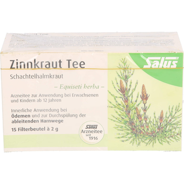 Salus Zinnkraut Tee bei Ödemen und zur Durchspülung der ableitenden Harnwege, 15 pc Sac filtrant