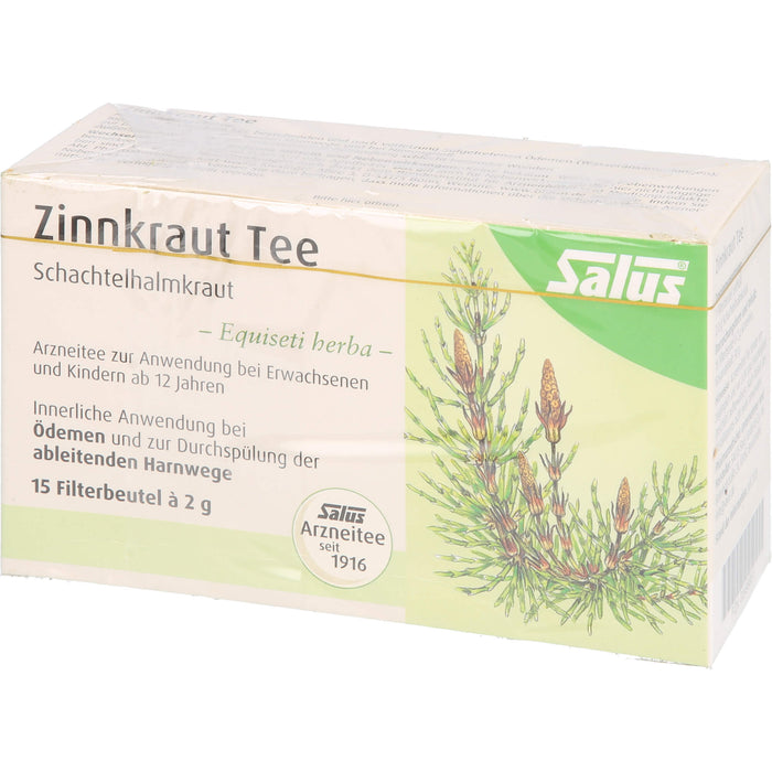 Salus Zinnkraut Tee bei Ödemen und zur Durchspülung der ableitenden Harnwege, 15 St. Filterbeutel