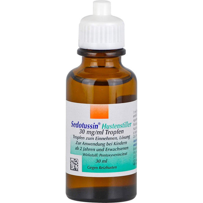 Sedotussin Hustenstiller Tropfen gegen Reizhusten, 30 ml Lösung