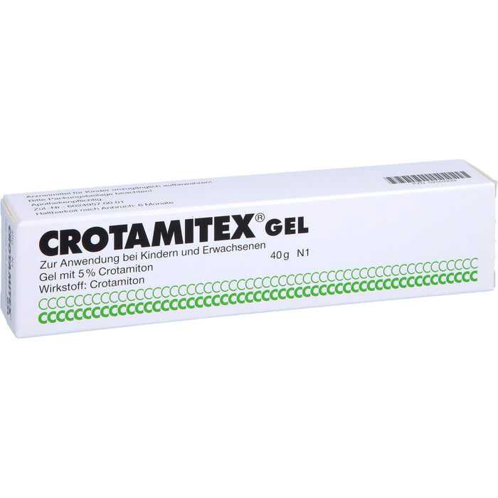 CROTAMITEX Gel bei Skabies, 40 g Gel