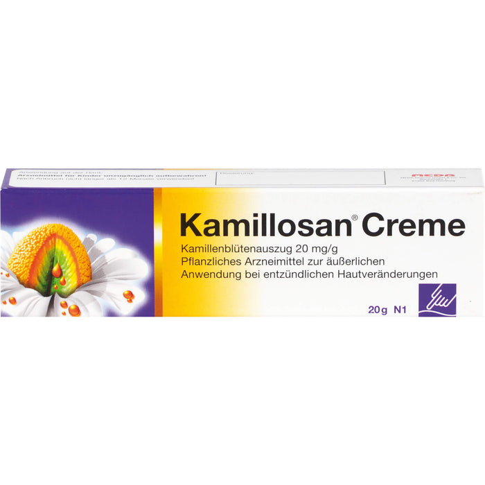 Kamillosan Creme entzündungshemmend, reizlindernd, wundheilungsfördernd, 20 g Cream