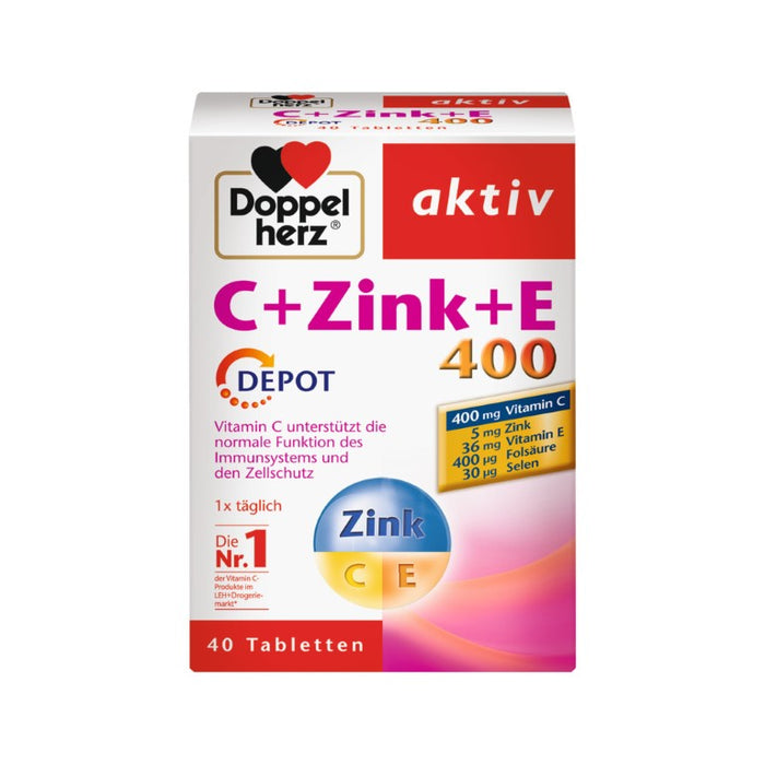 Doppelherz C+Zink+E DEPOT, 40 St TAB