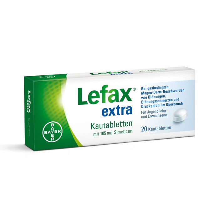 Lefax extra Kautabletten, 20 pc Tablettes