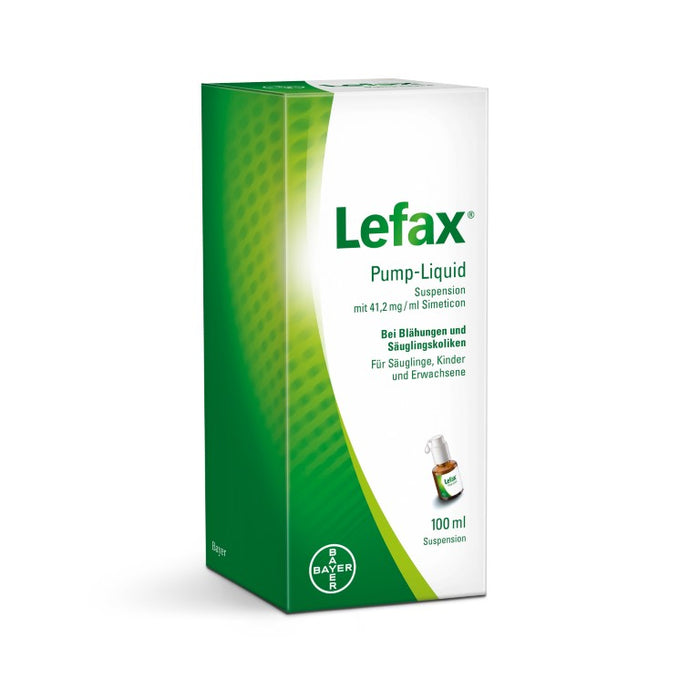 Lefax Pump-Liquid gegen Blähungen und Säuglingskoliken, 100 ml Solution