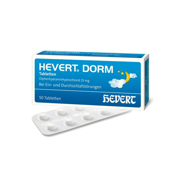 Hevert Dorm bei Einschlaf- und Durchschlafstörungen, 50 St. Tabletten