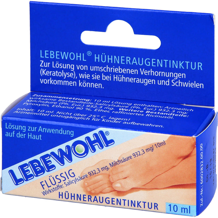 Lebewohl flüssig, 10 ml LOE