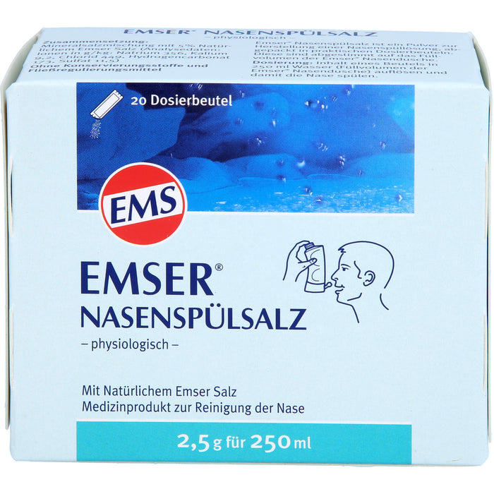 EMSER SALZ Dosierbeutel, 20 St. Beutel