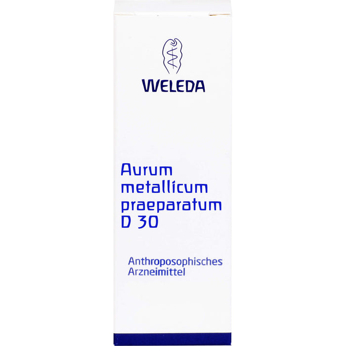 Aurum met. praep. D30 Weleda Trit., 20 g TRI