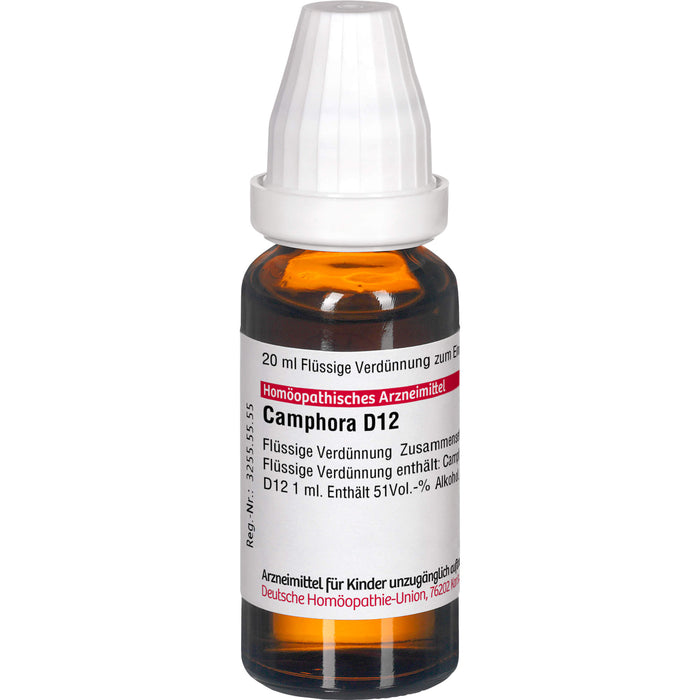 Camphora D12 DHU Dilution, 20 ml Lösung