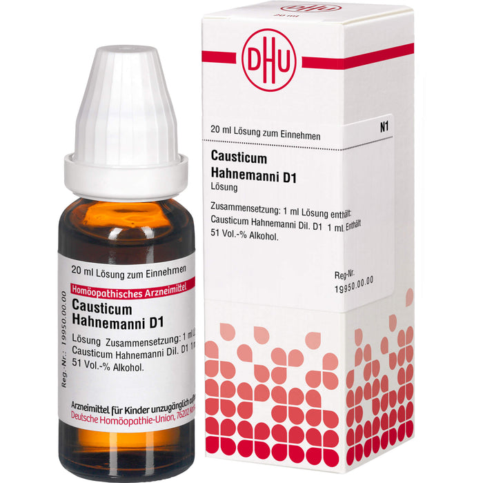 DHU Causticum Hahnemanni Ø Urtinktur, 20 ml Lösung