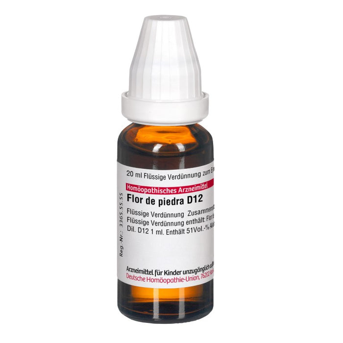 Flor de Piedra D12 DHU Dilution, 20 ml Lösung