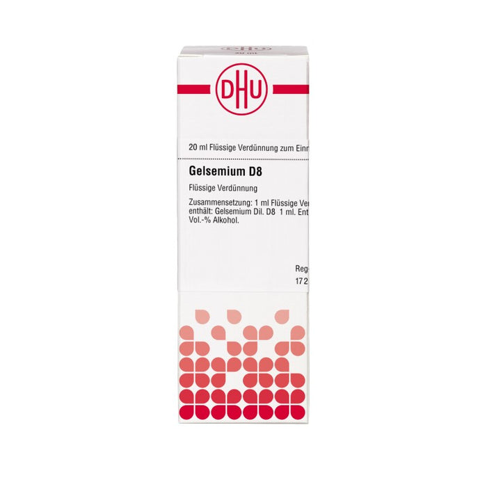 DHU Gelsemium D8 Dilution, 20 ml Lösung