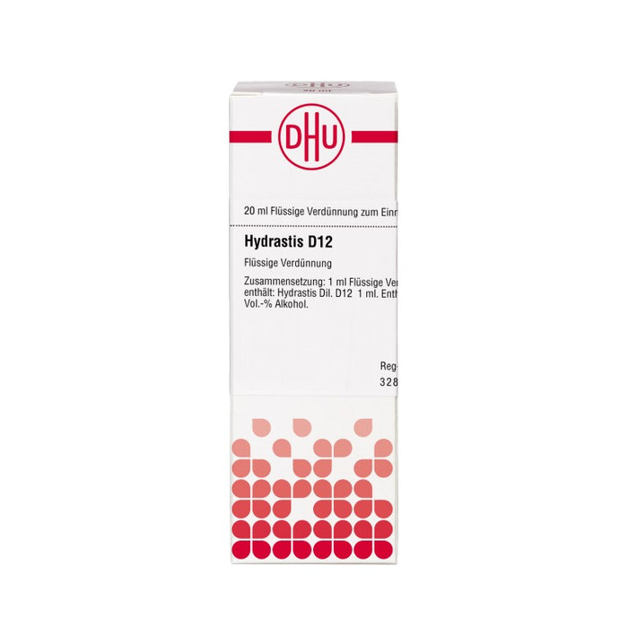 DHU Hydrastis D12 Dilution, 20 ml Lösung