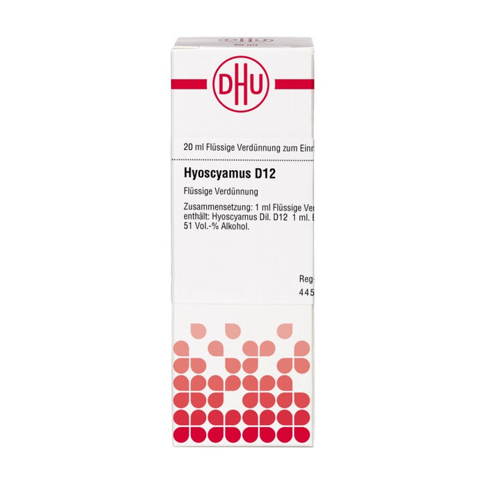 DHU Hyoscyamus D12 Dilution, 20 ml Lösung