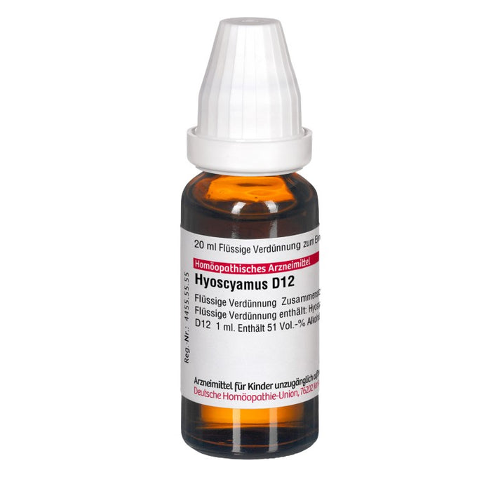 DHU Hyoscyamus D12 Dilution, 20 ml Lösung