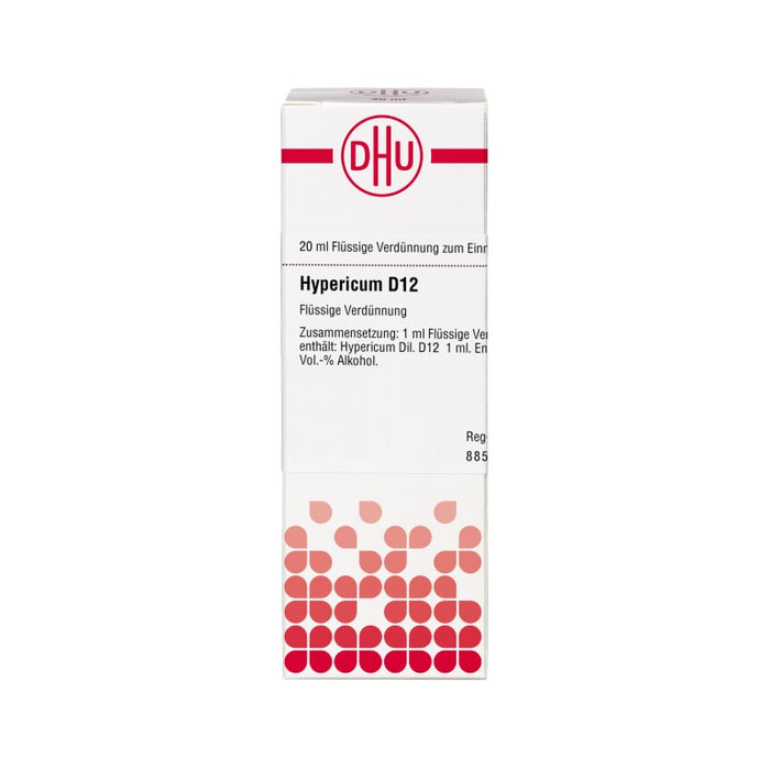 DHU Hypericum D12 Dilution, 20 ml Lösung