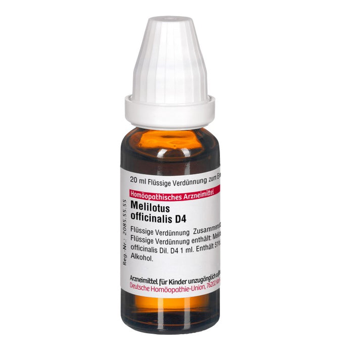 Melilotus officinalis D4 DHU Dilution, 20 ml Lösung