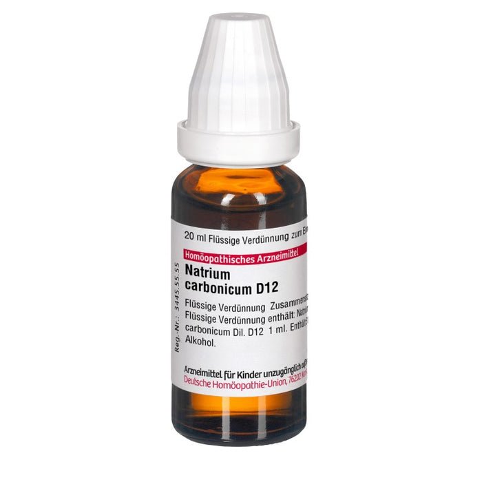 Natrium carbonicum D12 DHU Dilution, 20 ml Lösung