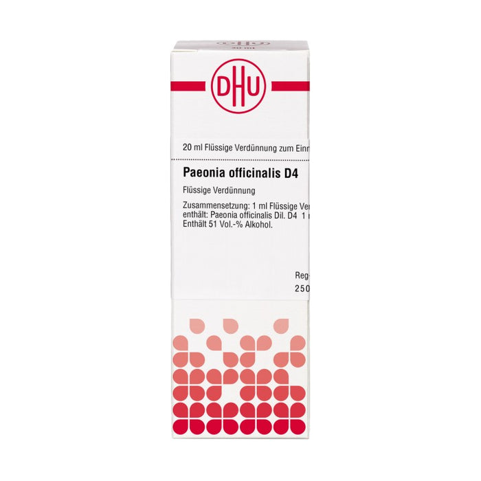 DHU Paeonia officinalis D4 Dilution, 20 ml Lösung