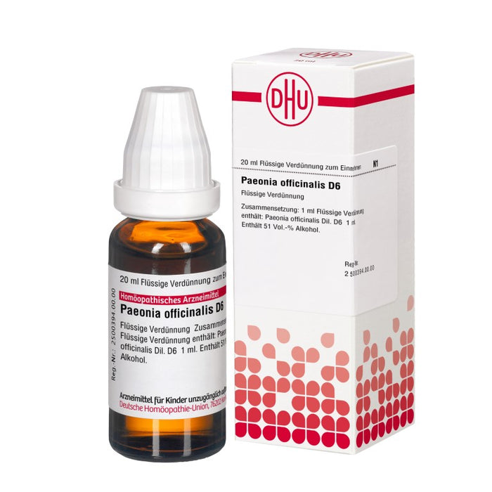 DHU Paeonia officinalis D6 Dilution, 20 ml Lösung