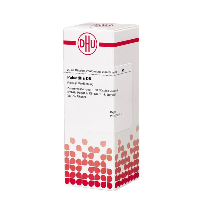 DHU Pulsatilla D8 Dilution, 20 ml Lösung