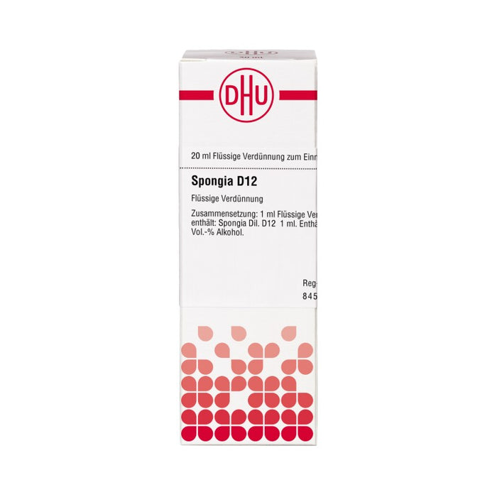 DHU Spongia D12 Dilution, 20 ml Lösung