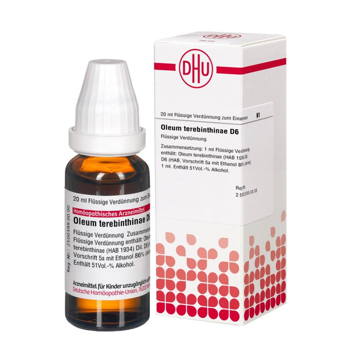 DHU Oleum terebinthinae D6 Dilution, 20 ml Lösung