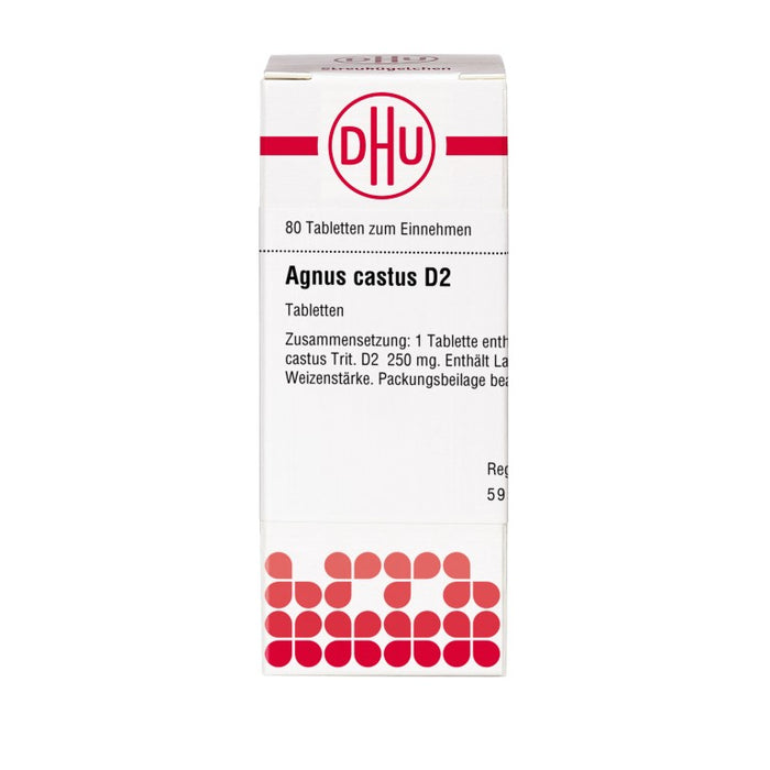 DHU Agnus castus D2 Tabletten, 80 pc Tablettes