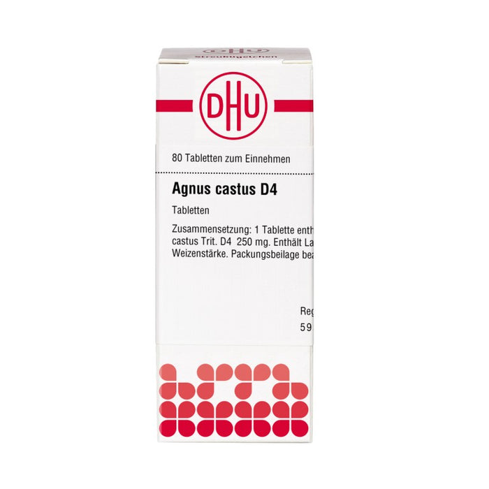 DHU Agnus castus D 4 Tabletten, 80 pc Tablettes