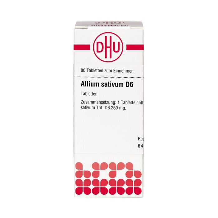 DHU Allium sativum D6 Tabletten, 80 pcs. Tablets