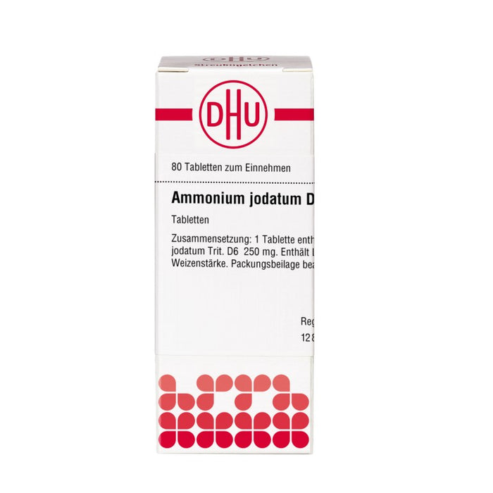 DHU Ammonium jodatum D6 Tabletten, 80 pcs. Tablets