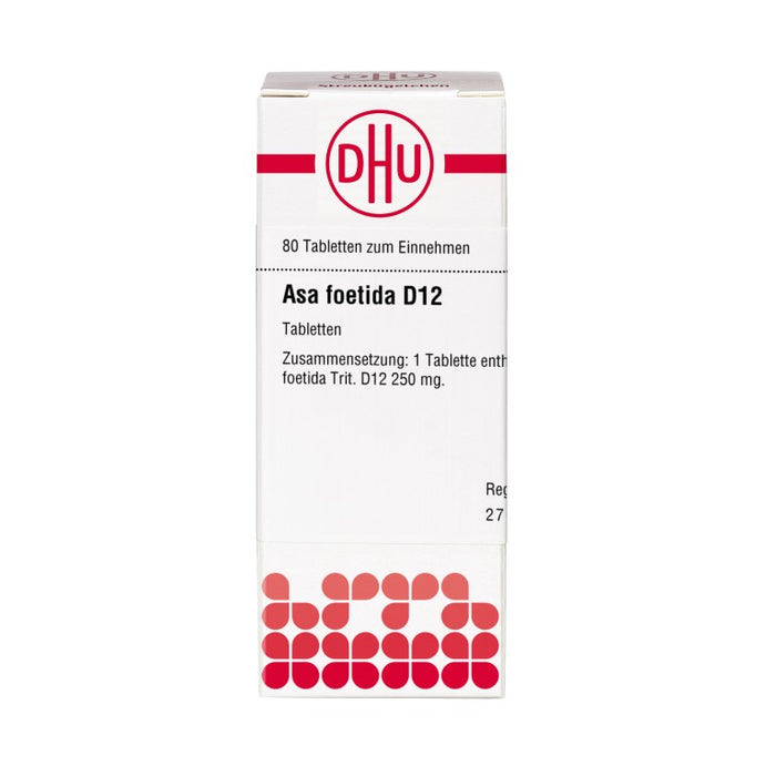 DHU Asa foetida D12 Tabletten, 80 pcs. Tablets