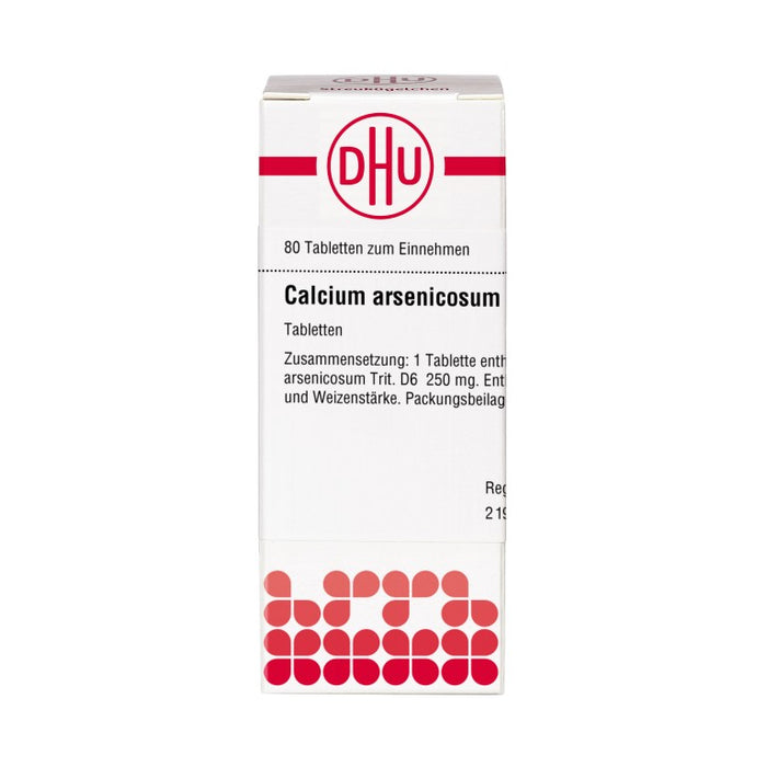 DHU Calcium Arsenicosum D 6 Tabletten, 80 pc Tablettes