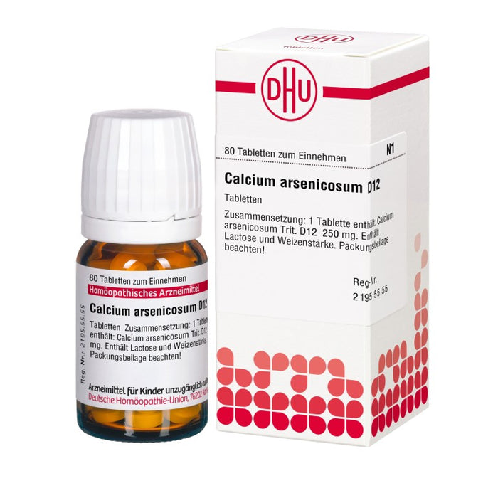 DHU Calcium arsenicosum D12 Tabletten, 80 St. Tabletten