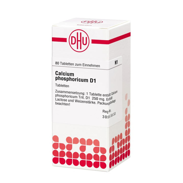 DHU Calcium phosphoricum D1 Tabletten, 80 pc Tablettes