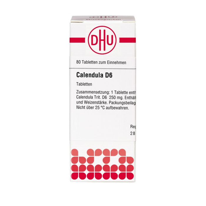 DHU Calendula D6 Tabletten, 80 pc Tablettes