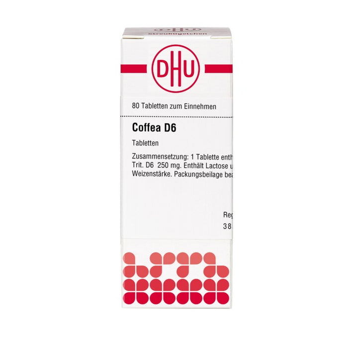 DHU Coffea D6 Tabletten, 80 St. Tabletten