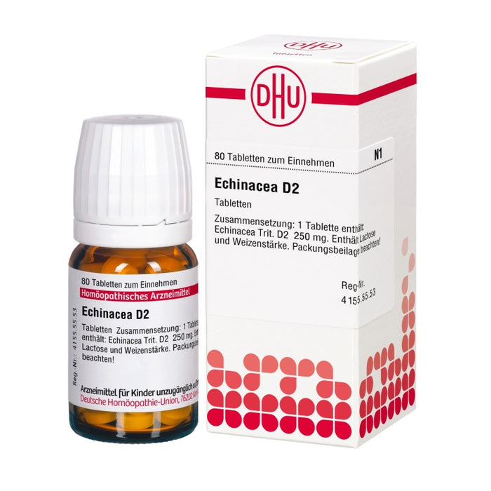 DHU Echinacea HAB D2 Tabletten, 80 pc Tablettes